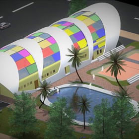Architecture: cocoon youth center
